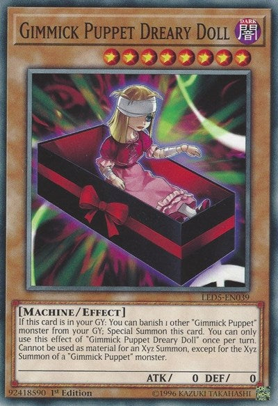 Gimmick Puppet Dreary Doll (LED5-EN039) [Legendary Duelists: Immortal Destiny]