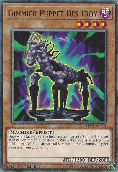 Gimmick Puppet Des Troy (LED5-EN041) [Legendary Duelists: Immortal Destiny]