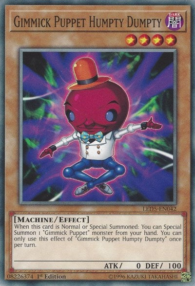 Gimmick Puppet Humpty Dumpty (LED5-EN042) [Legendary Duelists: Immortal Destiny]
