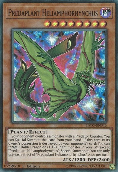 Predaplant Heliamphorhynchus (LED5-EN046) [Legendary Duelists: Immortal Destiny]