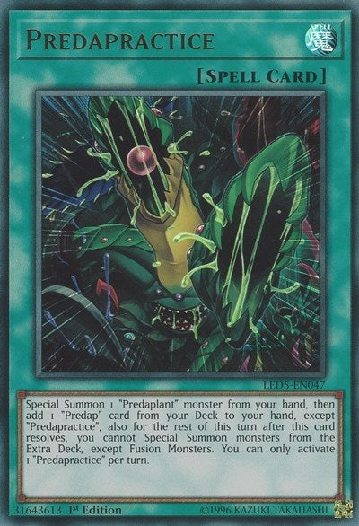 Predapractice (LED5-EN047) [Legendary Duelists: Immortal Destiny]