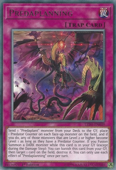Predaplanning (LED5-EN049) [Legendary Duelists: Immortal Destiny]