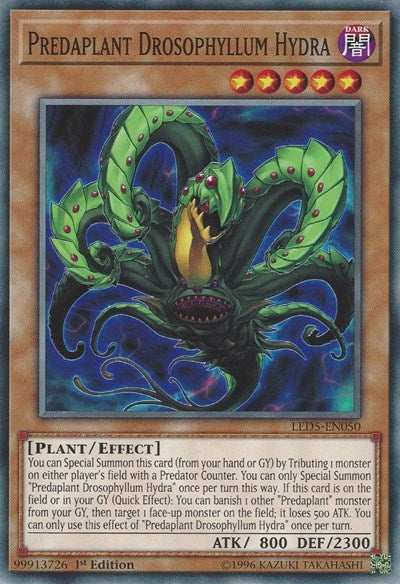 Predaplant Drosophyllum Hydra (LED5-EN050) [Legendary Duelists: Immortal Destiny]