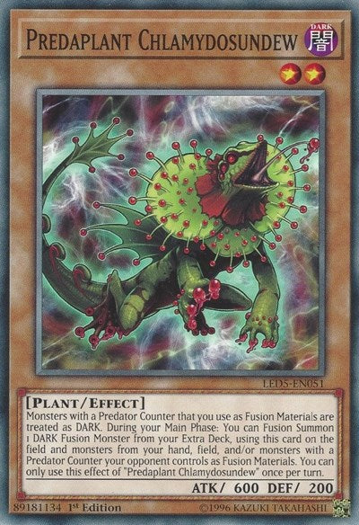 Predaplant Chlamydosundew (LED5-EN051) [Legendary Duelists: Immortal Destiny]