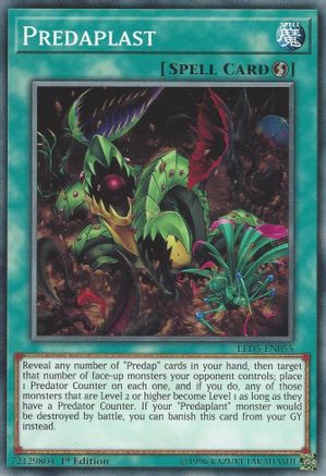 Predaplast (LED5-EN055) - Legendary Duelists: Immortal Destiny 1st Edition