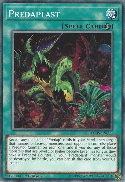 Predaplast (LED5-EN055) [Legendary Duelists: Immortal Destiny]