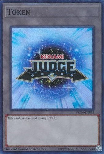 Official Judge Token: TKN4-EN032 (TKN4-EN032) [Judge Promotional Cards]