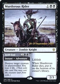 Murderous Rider (97) [Prerelease Cards]