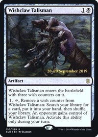 Wishclaw Talisman (110) [Prerelease Cards]