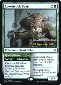 Lovestruck Beast (165) [Prerelease Cards]