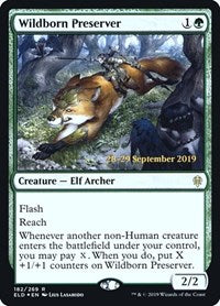 Wildborn Preserver (182) [Prerelease Cards]