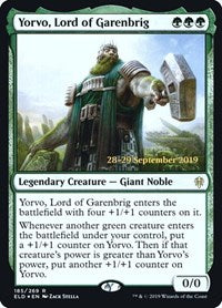 Yorvo, Lord of Garenbrig (185) [Prerelease Cards]