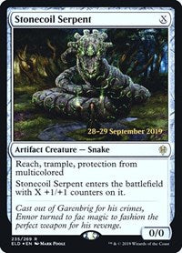 Stonecoil Serpent (235) [Prerelease Cards]