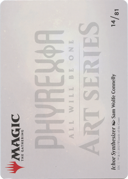 Ichor Synthesizer // Ichor Synthesizer (AONE-014) - Phyrexia: All Will Be One Art Series (Borderless)