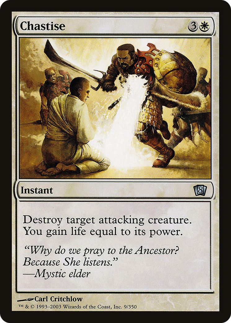 Chastise (8ED-09★) - 8th Edition Foil
