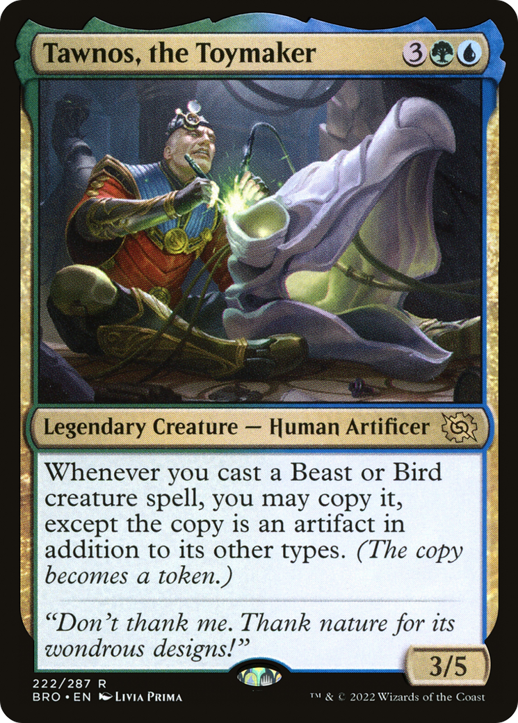 Tawnos, the Toymaker (BRO-222) - The Brothers' War