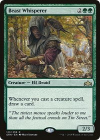 Beast Whisperer (123) [Promo Pack: Throne of Eldraine]