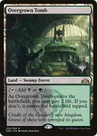 Overgrown Tomb (253) [Promo Pack: Throne of Eldraine]