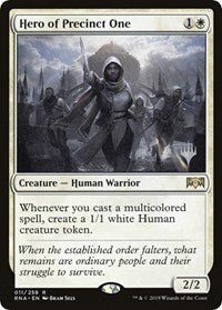 Hero of Precinct One (11) [Promo Pack: Throne of Eldraine]
