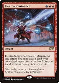 Electrodominance (99) [Promo Pack: Throne of Eldraine]