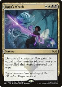 Kaya's Wrath (187) [Promo Pack: Throne of Eldraine]