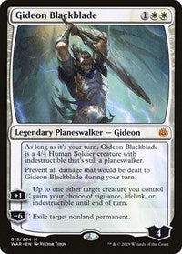 Gideon Blackblade (13) [Promo Pack: Throne of Eldraine]