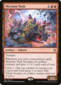 Mizzium Tank (138) [Promo Pack: Throne of Eldraine]