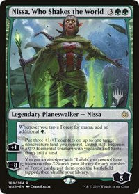 Nissa, Who Shakes the World (169) [Promo Pack: Throne of Eldraine]