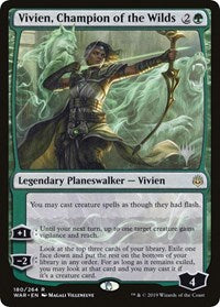 Vivien, Champion of the Wilds (180) [Promo Pack: Throne of Eldraine]