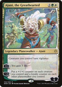 Ajani, the Greathearted (184) [Promo Pack: Throne of Eldraine]