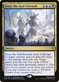 Enter the God-Eternals (196) [Promo Pack: Throne of Eldraine]