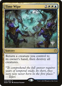 Time Wipe (223) [Promo Pack: Throne of Eldraine]