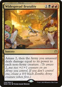 Widespread Brutality (226) [Promo Pack: Throne of Eldraine]