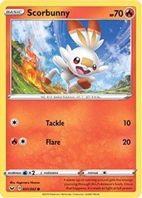 Scorbunny - 031/202 (Premium Collection) (031/202) [Miscellaneous Cards & Products]