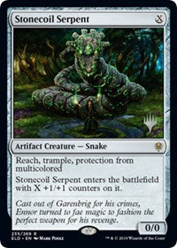 Stonecoil Serpent (235) [Promo Pack: Throne of Eldraine]