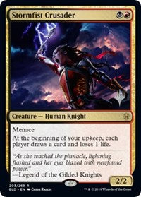 Stormfist Crusader (203) [Promo Pack: Throne of Eldraine]