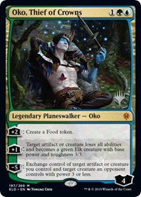 Oko, Thief of Crowns (197) [Promo Pack: Throne of Eldraine]