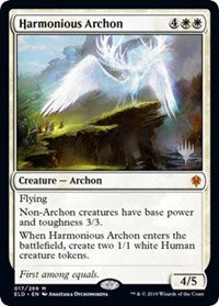 Harmonious Archon (17) [Promo Pack: Throne of Eldraine]