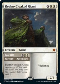 Realm-Cloaked Giant (26) [Promo Pack: Throne of Eldraine]