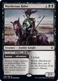 Murderous Rider (97) [Promo Pack: Throne of Eldraine]