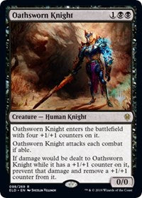 Oathsworn Knight (98) [Promo Pack: Throne of Eldraine]