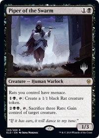 Piper of the Swarm (100) [Promo Pack: Throne of Eldraine]