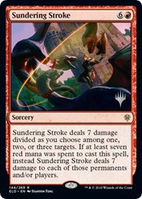 Sundering Stroke (144) [Promo Pack: Throne of Eldraine]