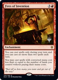 Fires of Invention (125) [Promo Pack: Throne of Eldraine]