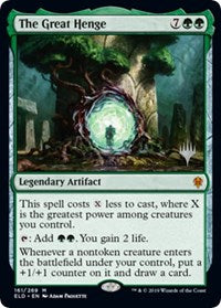The Great Henge (161) [Promo Pack: Throne of Eldraine]