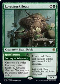 Lovestruck Beast (165) [Promo Pack: Throne of Eldraine]