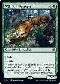 Wildborn Preserver (182) [Promo Pack: Throne of Eldraine]