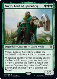 Yorvo, Lord of Garenbrig (185) [Promo Pack: Throne of Eldraine]
