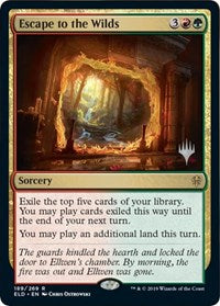Escape to the Wilds (189) [Promo Pack: Throne of Eldraine]