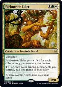 Faeburrow Elder (190) [Promo Pack: Throne of Eldraine]